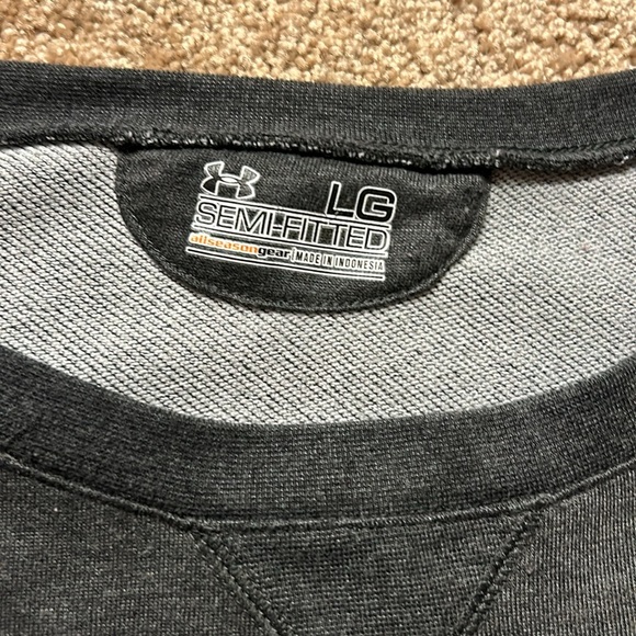 Under Armour Women’s Off The Shoulder Sweatshirt - Picture 2 of 3